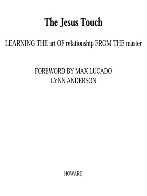 Cover image for book Jesus Touch