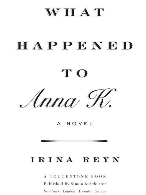 Cover image for book What Happened to Anna K.