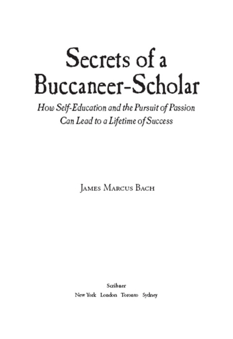 Cover image for book Secrets of a Buccaneer-Scholar