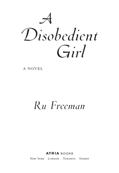 Cover image for book A Disobedient Girl