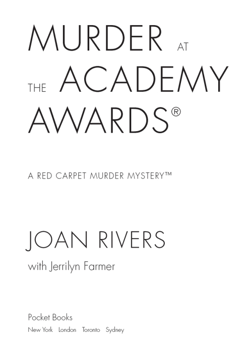 Cover image for book Murder at the Academy Awards (R)