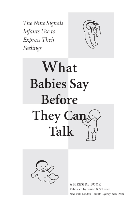 Cover image for book What Babies Say Before They Can Talk