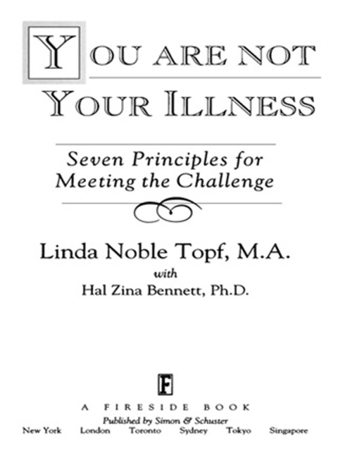 Cover image for book You Are Not Your Illness