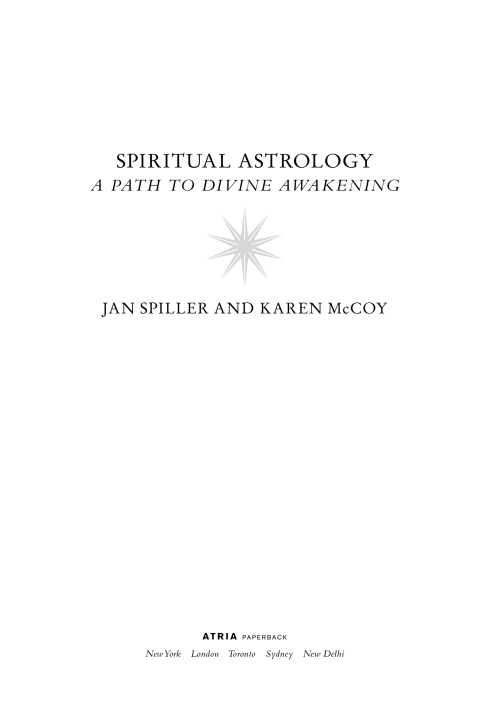 Cover image for book Spiritual Astrology