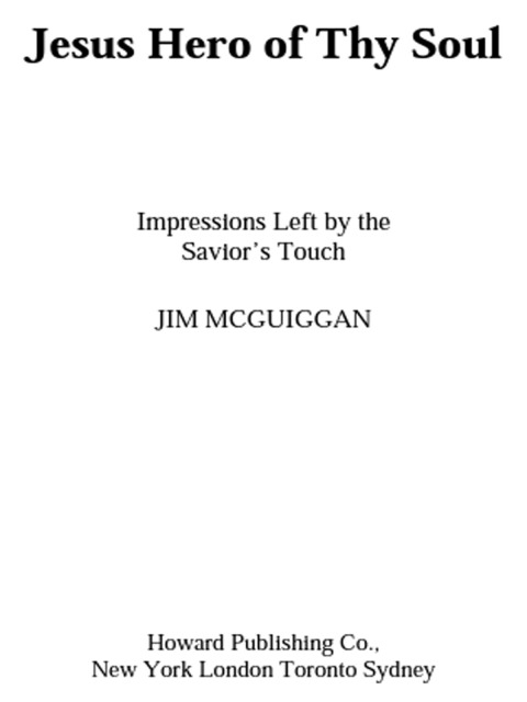 Cover image for book Jesus, Hero of Thy Soul