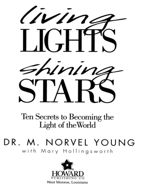 Cover image for book Living Lights, Shining Stars