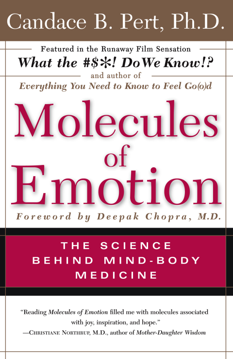 Cover image for book Molecules of Emotion