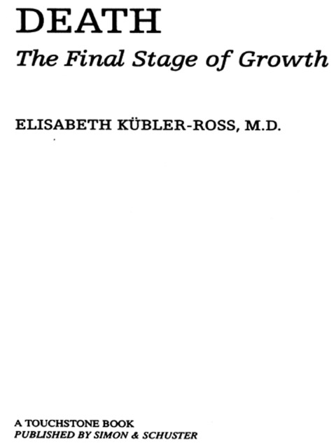 Cover image for book Death