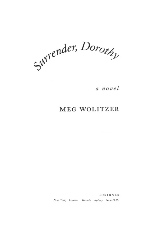 Cover image for book Surrender, Dorothy