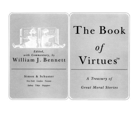 Cover image for book The Book of Virtues