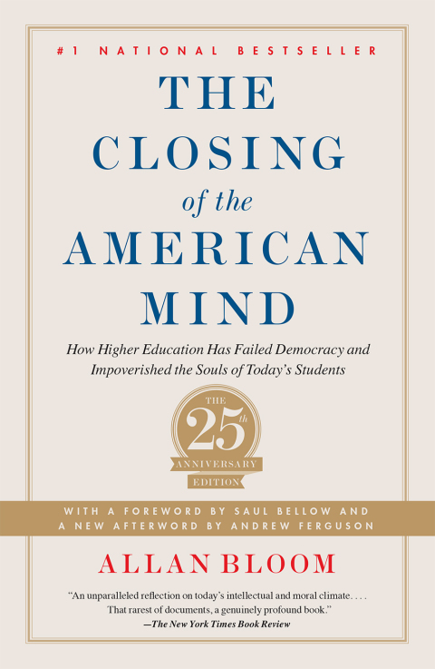 Cover image for book Closing of the American Mind