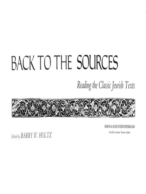 Cover image for book Back To The Sources