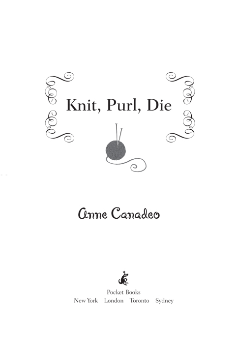 Cover image for book Knit, Purl, Die