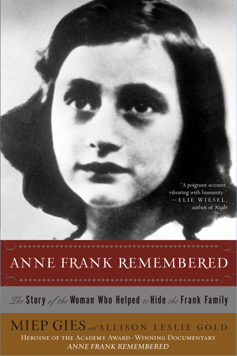 Cover image for book Anne Frank Remembered