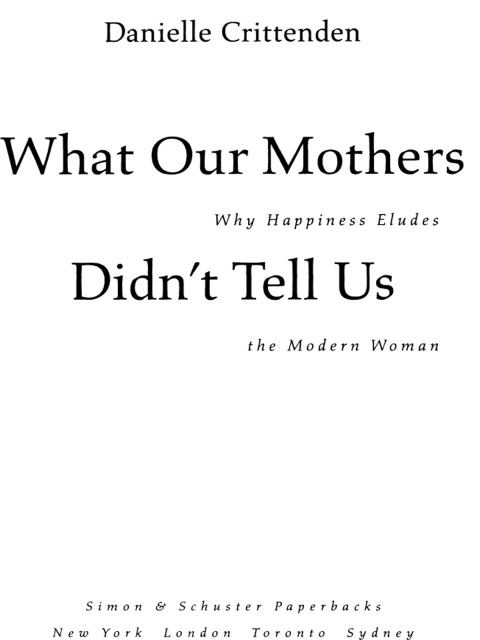 Cover image for book What Our Mothers Didn't Tell Us