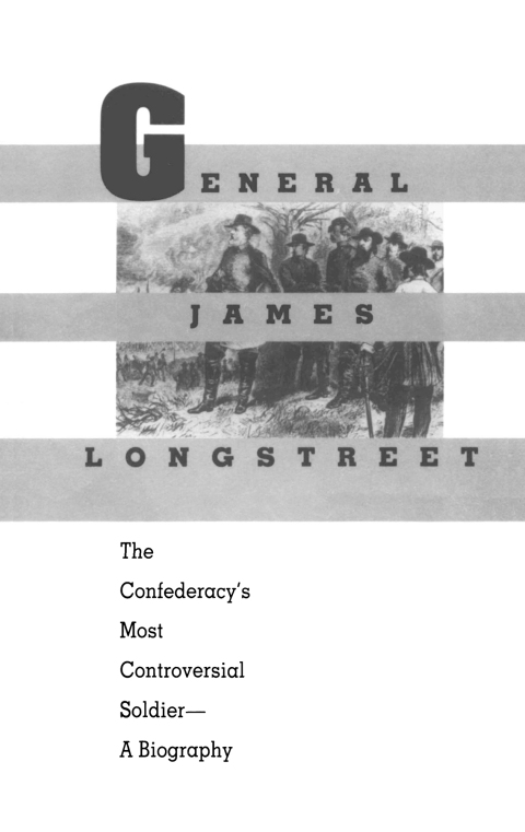 Cover image for book General James Longstreet