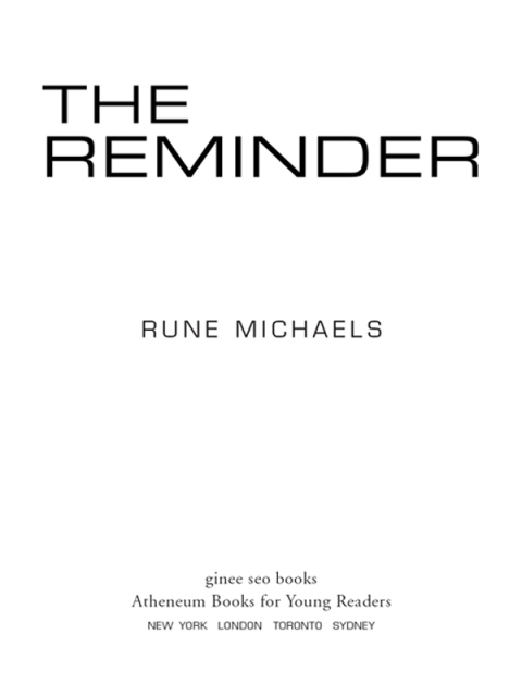 Cover image for book The Reminder