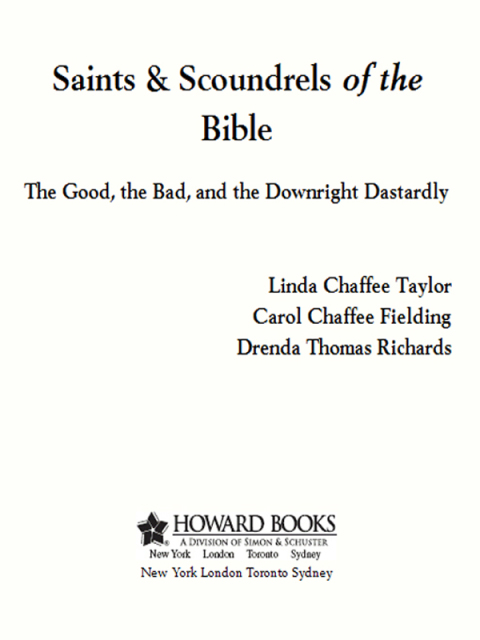 Cover image for book Saints & Scoundrels of the Bible