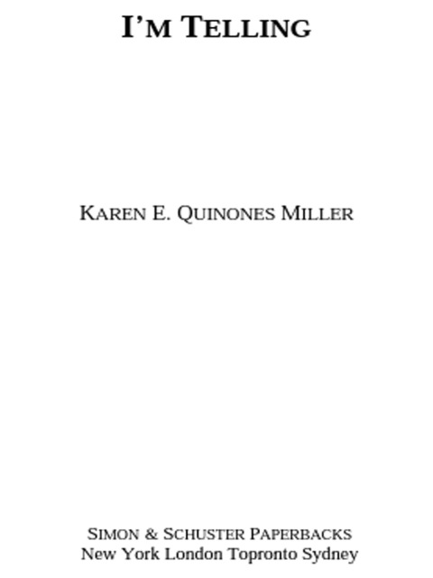 Cover image for book I'm Telling