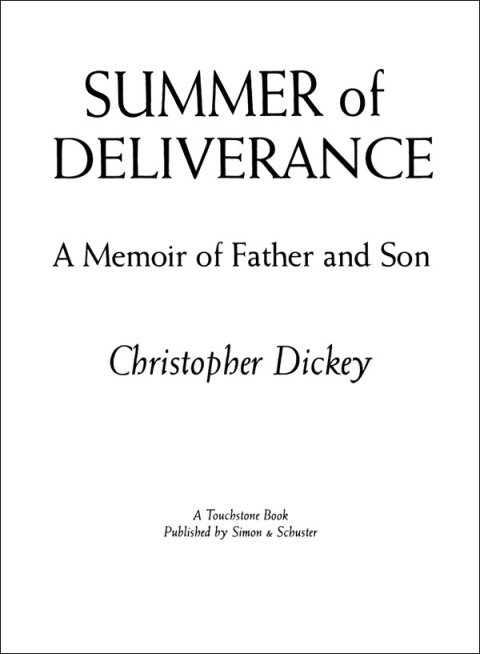 Cover image for book Summer of Deliverance