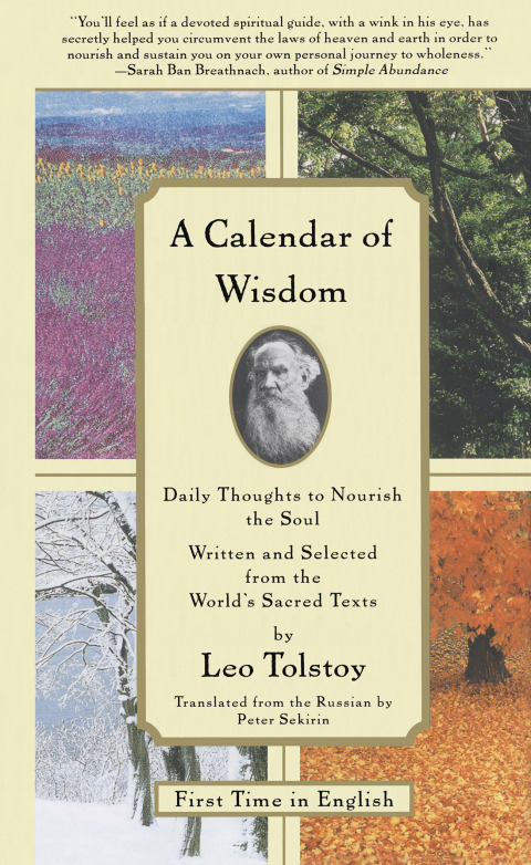 Cover image for book A Calendar of Wisdom