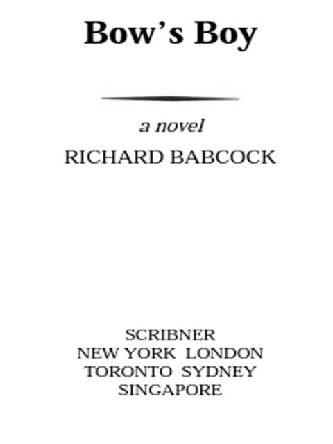 Cover image for book Bow's Boy