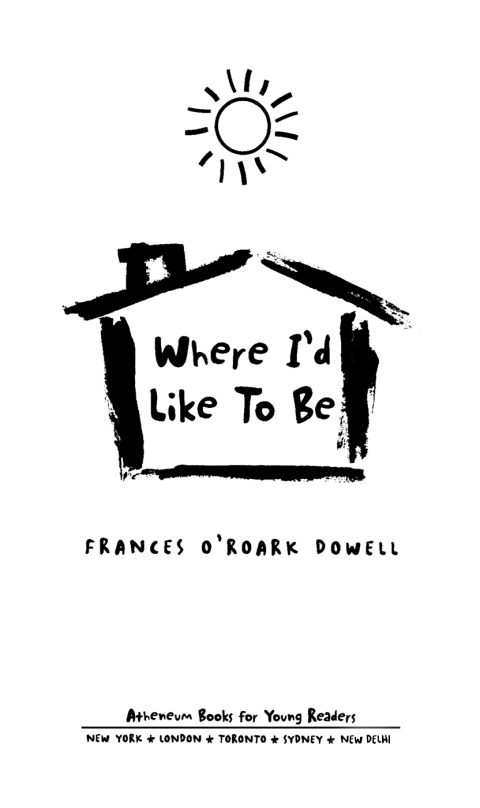 Cover image for book Where I'd Like To Be