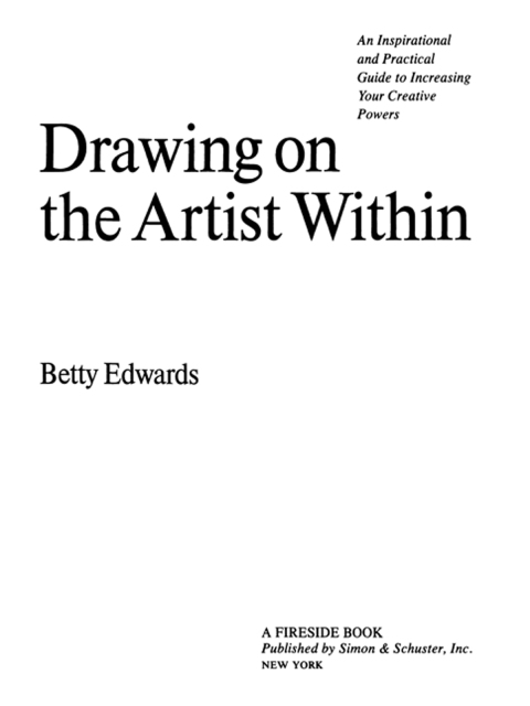 Cover image for book Drawing on the Artist Within
