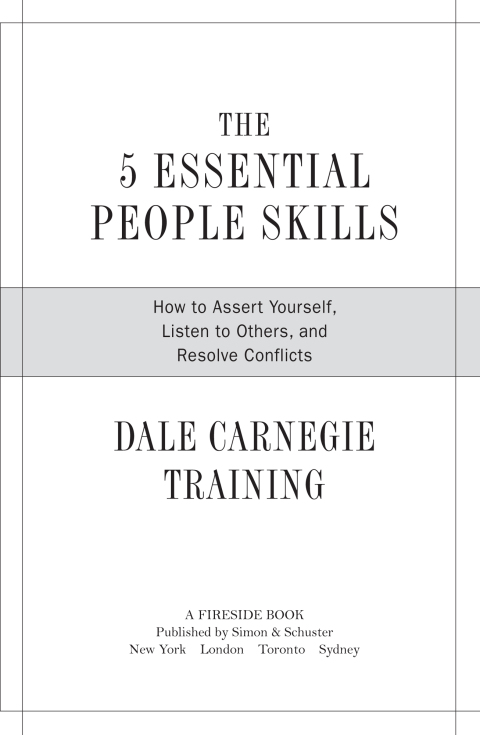 Cover image for book The 5 Essential People Skills