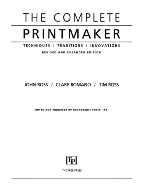 Cover image for book Complete Printmaker