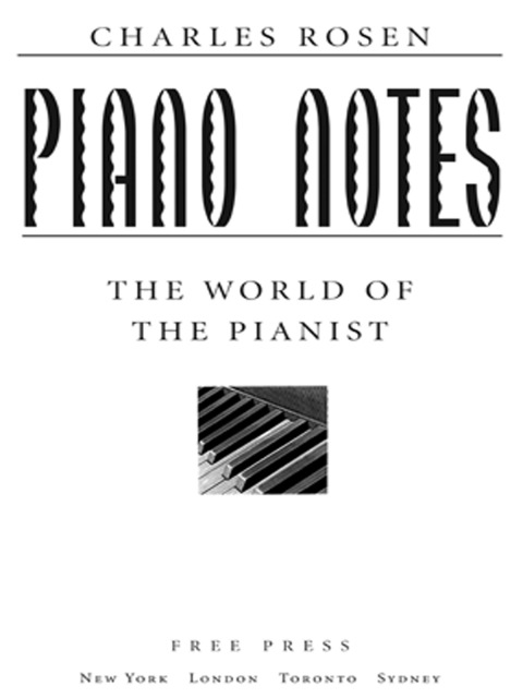 Cover image for book Piano Notes