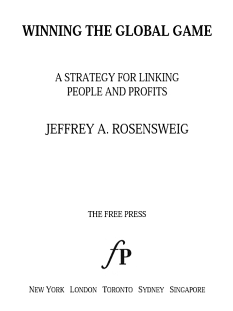 Cover image for book Winning the Global Game