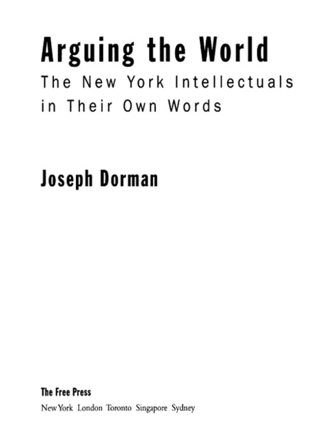 Cover image for book Arguing the World