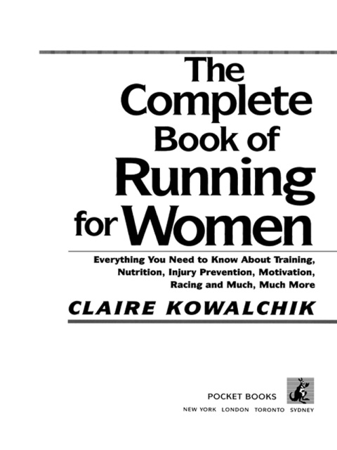 Cover image for book The Complete Book Of Running For Women