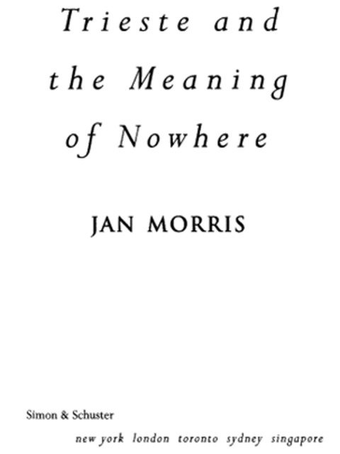 Cover image for book Trieste and the Meaning of Nowhere
