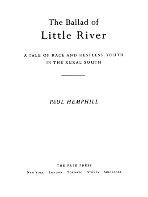 Cover image for book The Ballad of Little River