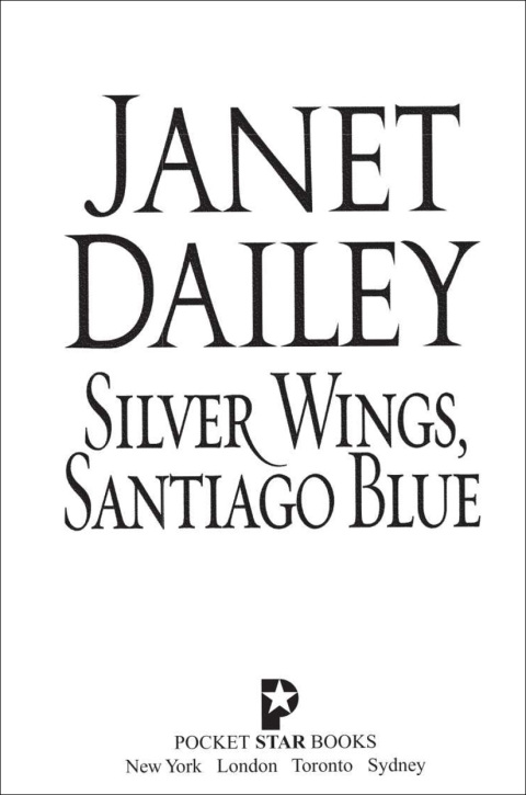 Cover image for book Silver Wings, Santiago Blue