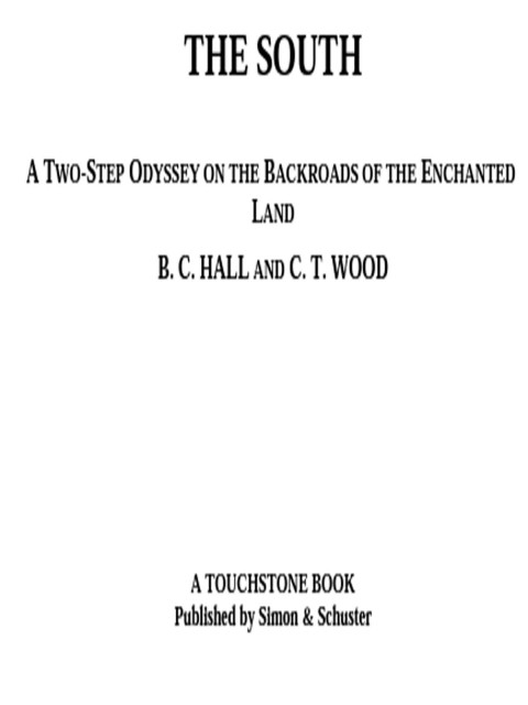 Cover image for book South