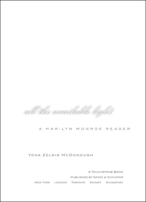 Cover image for book All the Available Light