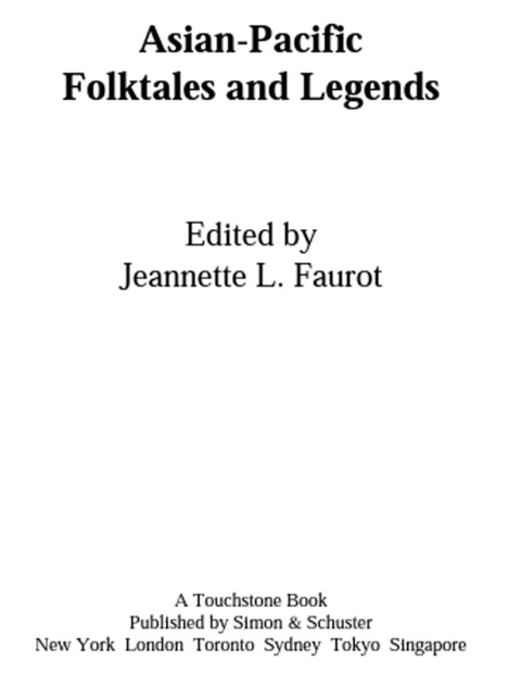 Cover image for book Asian-Pacific Folktales and Legends