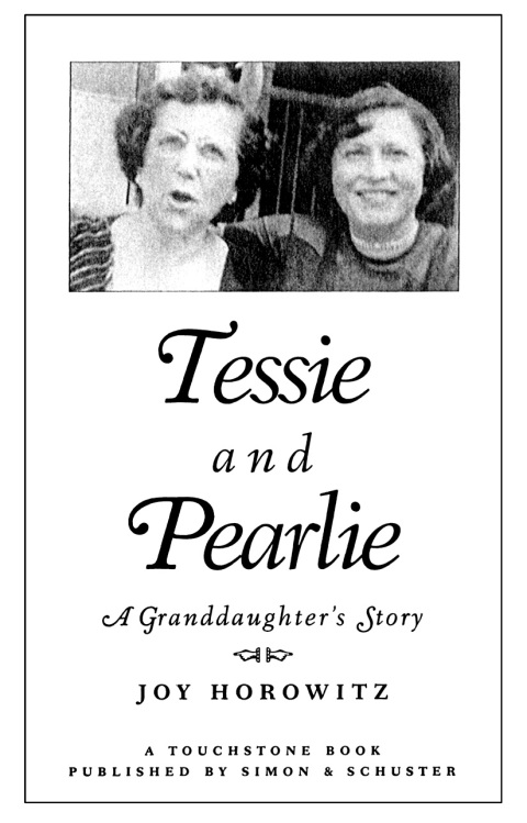 Cover image for book Tessie and Pearlie
