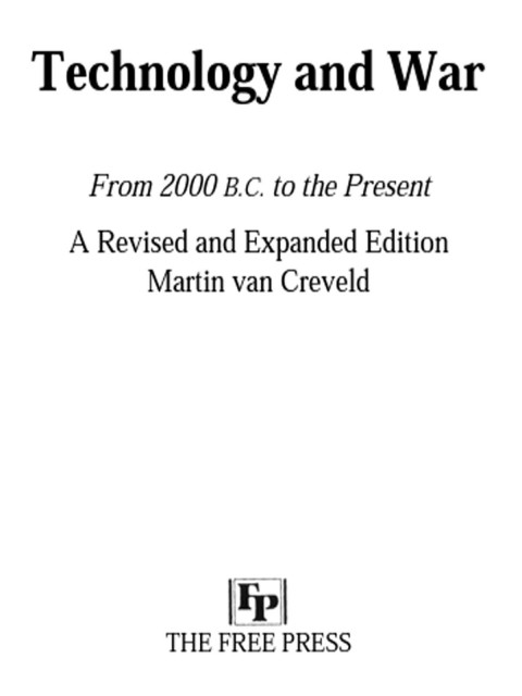 Cover image for book Technology and War