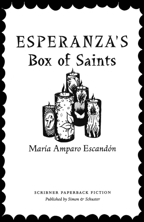Cover image for book Esperanza's Box of Saints