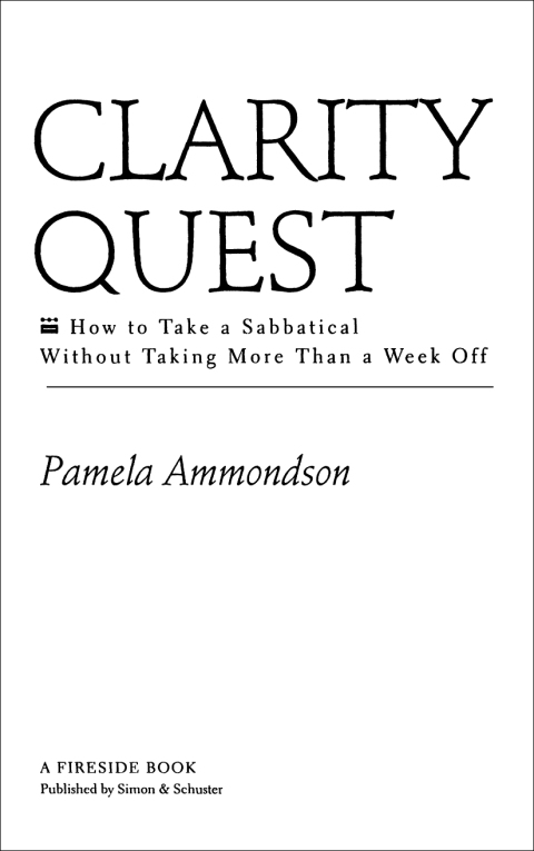Cover image for book Clarity Quest