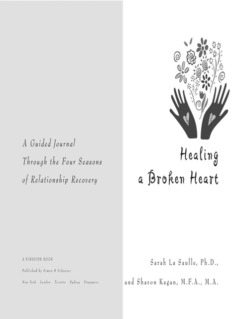 Cover image for book Healing A Broken Heart