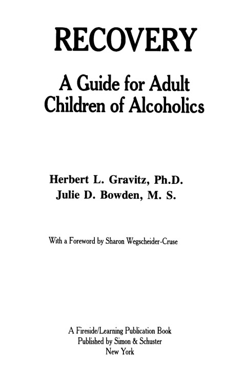 Cover image for book Recovery