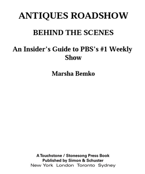Cover image for book Antiques Roadshow Behind the Scenes