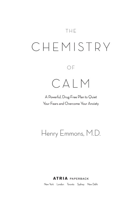 Cover image for book The Chemistry of Calm