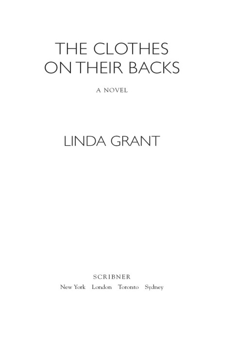 Cover image for book The Clothes On Their Backs