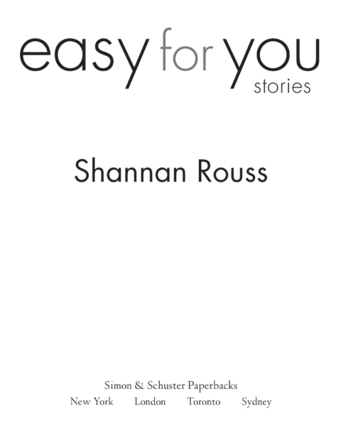 Cover image for book Easy for You